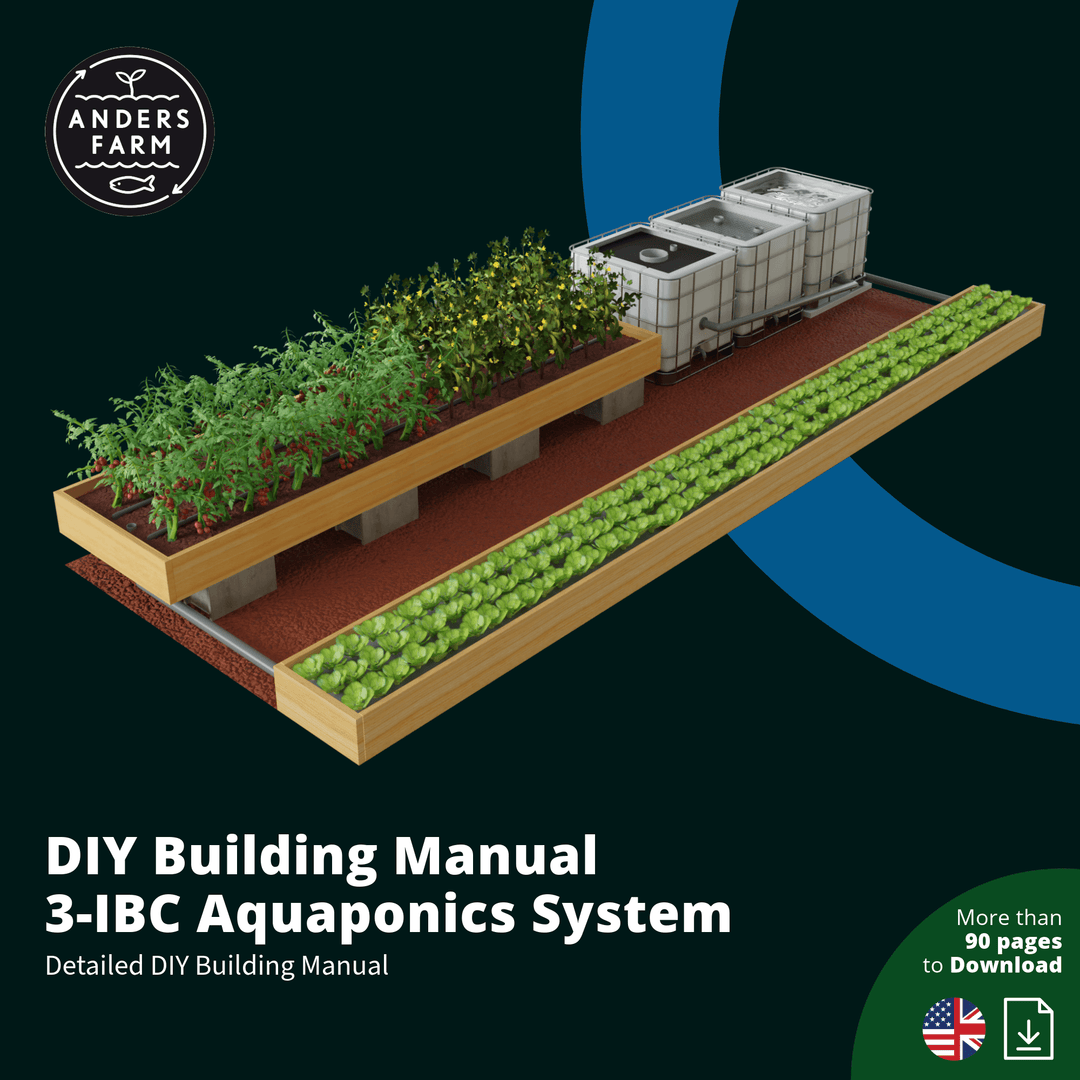 3 IBC Aquaponics System Building Manual for Download