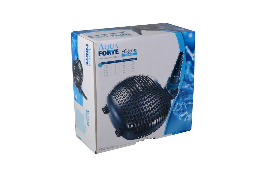 Aquaponik Teichpumpe Aquaforte EC-Series Verpackung