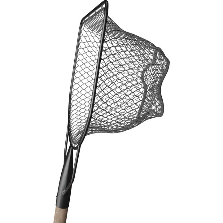 Aquaponics landing net, professional catching net with wooden handle