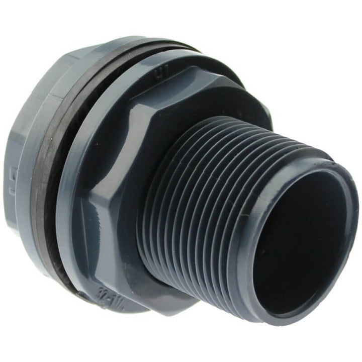 PVC-U tank feedthrough