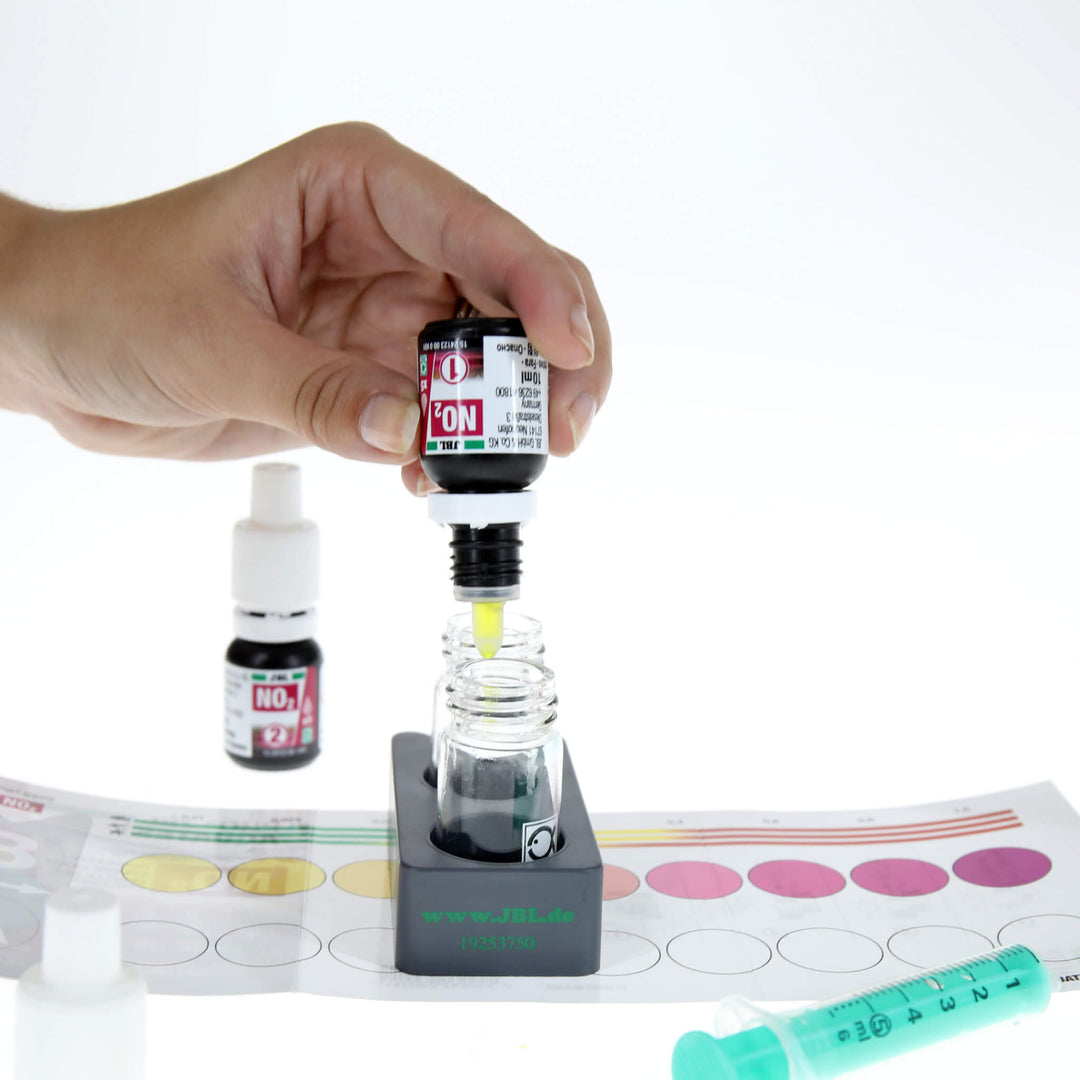 Aquaponik NO2 Nitrit Wassertest, Abbildung