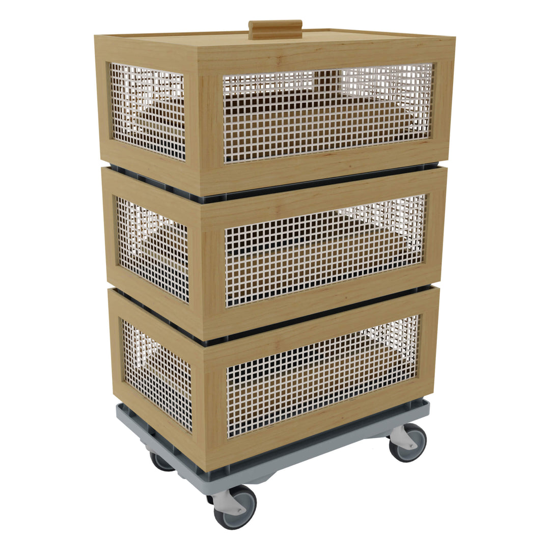 OFERA BSFL Farm auf rollbarem Sockel + 2 Add-On Module