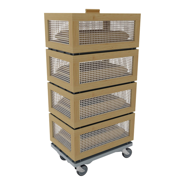 OFERA BSFL Farm auf rollbarem Sockel + 3 Add-On Module