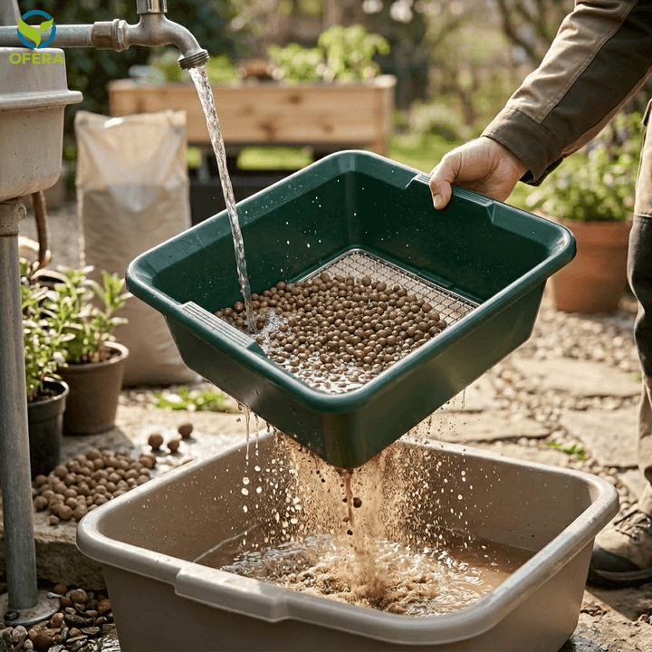 Tamis pour jardin 35 x 35 cm – Maille 6 mm & 12 mm pour terre et compost