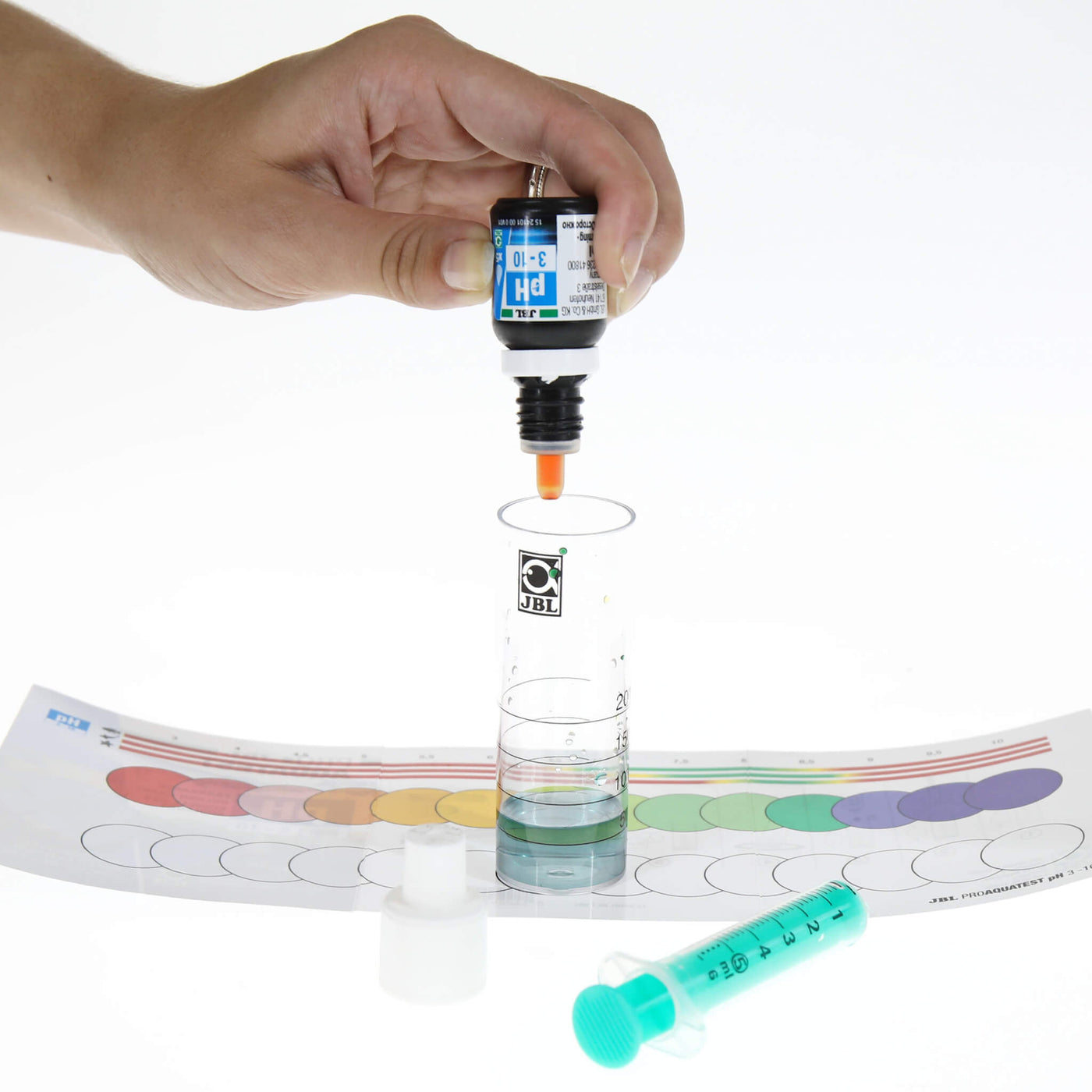 Aquaponik pH Wert Wassertest, Abbildung